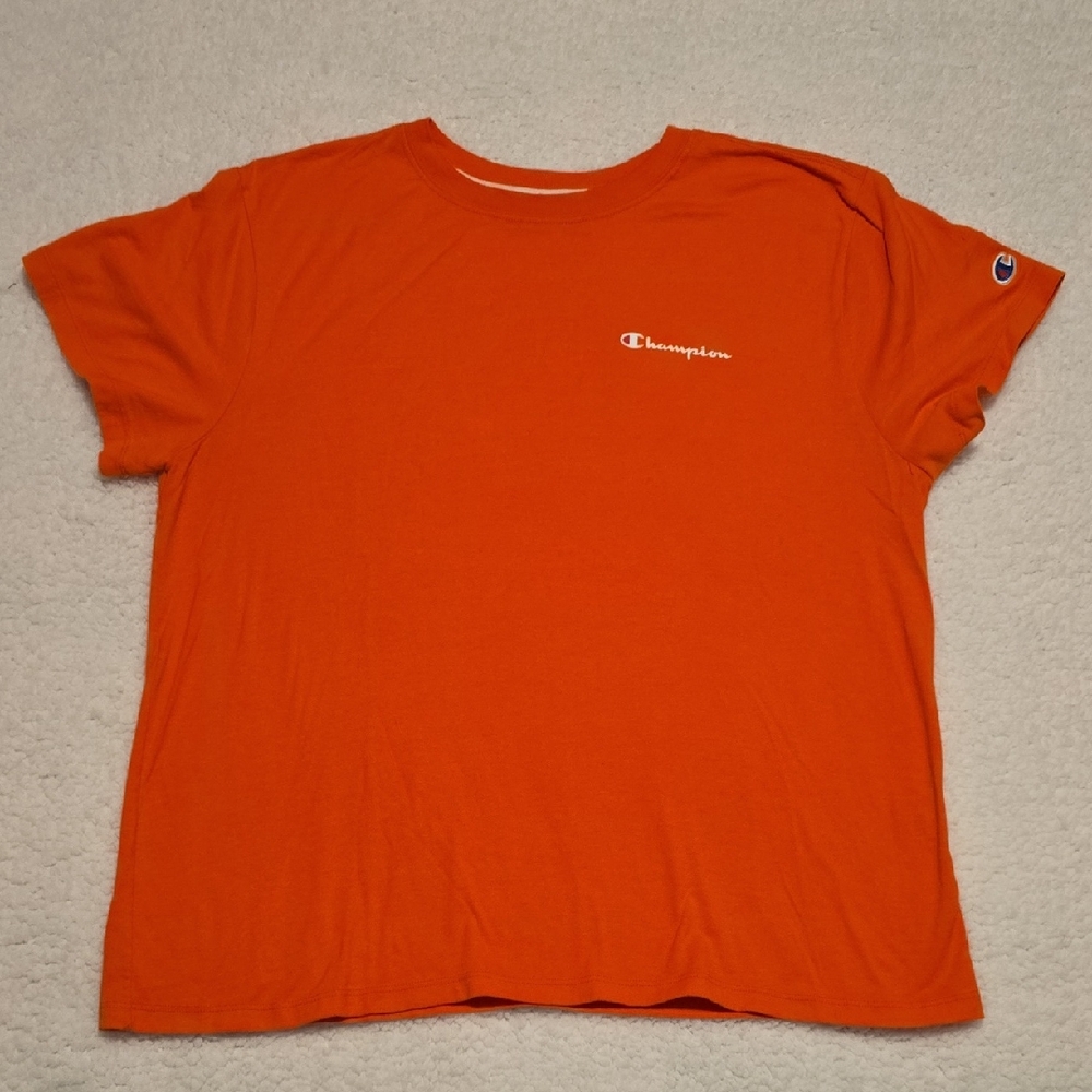 Champion Vibrant Orange Tee